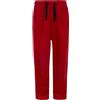 Style It Up - Pantaloni pigiama da uomo in pile morbido e caldo, motivo scozzese. A quadretti bordeaux. L