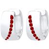 Elli Women's 925 Sterling Silver Xilion Cut Earring