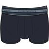 Emporio Armani Boxer da Uomo con Elastico Testurizzato, Nero, S, Nero, S