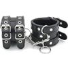 BONDAGERIE® Manette con doppia chiusura, per polsi e caviglie
