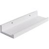 IBUYKE Mensola Flottante da Parete in Legno Massello di Rovere, Mensole Espositive Creative a Forma di U per Soggiorno, Ufficio, Camera da Letto, Bagno, Cucina, Colore Legno RF-GB543W