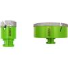 FACHLICH Punte per Trapano Diamantate 40mm e FACHLICH Punta per Trapano Diamantata 110mm