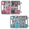 Hi-Spec Cassetta Attrezzi Rosa e Hi-Spec Cassetta Attrezzi Blu