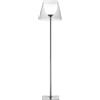 Flos - Lampada a stelo K Tribe - Trasparente - Alluminio lucido - Designer Philippe Starck
