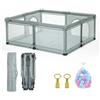 Heyo.Ja Box per Bambini Heyo.Ja con Rete, Pieghevole e Portatile (150x180x67 cm) - Parco Giochi Pop-Up a Montaggio Rapido per Interni ed Esterni