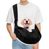 Ravytha Borsa per Cani Piccola Taglia Portatile, Regolabile Borsa Cane per Gatti Piccola, Marsupio Cane Taglia Piccola per Passeggiate, Attività All'Aperto e Gite(Nero)