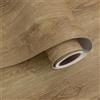 VaryPaper Carta Adesiva Effetto Legno Marrone Chiaro 40cmx200cm Carta Adesiva per Mobili Pellicola Effetto Legno Pellicola Top Cucina Lavabile Adesivi per Porte Interne Armadio Tavolo