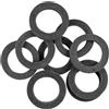Schläfer 1845 | 10PZ- Guarnizione Idraulica Universale in Gomma per Sifone 1 Lavello Cucina, Altezza 3 mm, Guarnizione Piatta Compatibile con Lira, Rondella per Tubo di Scarico Lavandino Bagno