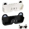 jinminamz Portaocchiali da parete, portaocchiali da sole Portaocchiali Portaocchiali da appendere Occhiali Organizer per occhiali da parete Portaocchiali, 2 pezzi (nero e bianco)