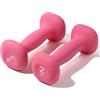 Sportneer Set di manubri in neoprene da donna, manubri corti (set da 2) per donne, per ginnastica, yoga, pilates e bambini