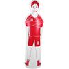 DriKou Manichini da Calcio, Manichino da Allenamento per Calcio Bicchiere Gonfiabile 0,35 m PVC Boxe, Manichino da Calcio Giovanile per Sacco da Boxe da Parete per Allenamento Basket (Blu)