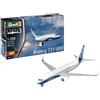 Revell 03809 Boeing 737-800 - Modellino in plastica non costruito/non verniciato, scala 1:288