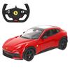 ColorBaby RASTAR RC Ferrari Purosangue, Scala 1:14, Replica Telecomando, Porte a battente, Dettagli fedeli, Auto da collezione, per ragazzi e ragazze dai 6 anni (41370)