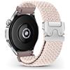 RoYiio Nylon Cinturino per Xiaomi Watch S4/S3/2 Pro Cinturino Huawei Watch GT 6 Pro 46mm Comodo Traspirante 22mm Ricambio Cinturini per Garmin Venu 4 45mm/Forerunner 570 47mm - Tè al Latte