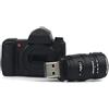 Ulticool - Fotocamera USB Flash Drive 64GB - Alta Velocità - USB 3.0 - Memoria Dati - Pendrive - Nero