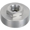 Einhell - Adattatore per cartuccia originale da 500 g (accessori per pressa a batteria TP-GR 18/690 Li, adatto per cartucce a vite da 500 g, in alluminio, larghezza chiave da 30 mm)