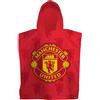Character World Manchester United FC - Asciugamano poncho con cappuccio, super morbido, design con stivali, perfetto per casa, bagno e spiaggia, 55 x 50 cm