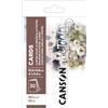 Canson Mi-Teintes, carta da disegno a colori, double face, grana a nido d'ape e grana fine, 160 g/m², scatola, bianco, 30 fogli