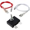 eMagTech Regolatore raddrizzatore a 2 pin 6 V 32800-19063 353-81970-63 compatibile con Yamaha LB DT RD