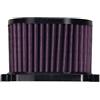 MOTOMASTER Filtro dell'aria pulibile per moto compatibile con Yamaha MT-07/ TENERE/TRACER/XSR 700 / 1WS-14450-00