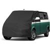 LMYSUFI Copertura per Parabrezza per VW T5 T6, Impermeabile Antighiaccio Antigrandine 420D Telo Copri Anteriore Camper Protezione UV Protezione Della Privacy