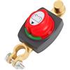 Xibao Interruttore a Batteria per Auto,Interruttore Di Scorrimento Della Batteria,Stacca Batteria per Auto,Adatto per Autos,Barche,Camion,Roulotte,Marine,Barca,Yacht,Autobus,Camper