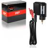 1PZ FR7-FM1 Starter 2 pin IP65 ABS - Avviatore automatico carburatore universale di ricambio per scooter GY6 50cc 125cc 150cc facile da installare (Plug & Play)