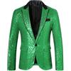 Gilet con paillettes da uomo, senza maniche, con brillantini, per donne e uomini, per costume da discoteca, carnevale e feste a tema, costume da ballo, Argento 03, M