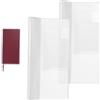 Sinbana 2pz Copertine Trasparenti Planner per Hobonichi, 20,8x19,8cm Custodia Protettiva Trasparente Impermeabile per Quaderno Compatibile con Hobonichi