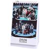 Teegxddy 1 PCS Sk K-Pop Calendario Da Scrivania 2026 Per Decorazione Da Scrivania Sk K-Pop Foto,Calendario Di Supporto Per i Fan