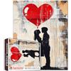 Tucocoo Puzzle Love Street Art da 1000 pezzi per adulti, puzzle di arte moderna con coppia di Banksy, per giochi di attività familiari difficili e impegnativi, fai da te, per decorazioni domestiche,