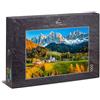 Ulmer Puzzleschmiede - Puzzle Santa Maddalena - puzzle 1000 pezzi - un pittoresco villaggio di montagna di fronte al panorama del Gruppo delle Odle presso Bolzano in Alto Adige