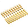 VUNIVERSUM 10 paia (20 pezzi) 4 mm 4 mm 4,0 mm spina a banana dorata spina maschio femmina batteria al litio ESC brushless motore modellismo
