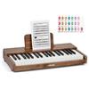 VEVOR Mini Strumento Musicale Giocattolo in Legno a 37 Tasti, Mini Strumento Musicale Giocattolo Educativo con Suono Realistico, Doppia Alimentazione, Volume Regolabile per Bambini Piccoli