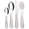 GRÄWE Set di posate per bambini, in acciaio inox, forchetta per bambini, coltello per bambini, a partire dai 3 anni, confezione regalo