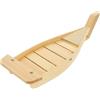 DOITOOL Piatto Sushi Boot Sushi in legno stile Giapponese Sushi Vassoio per Home ristorante