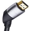 OEHLBACH Easy Connect UHD - Cavo HDMI Ultra High Speed (48 Gbit/s, 8K 60Hz, 4320p, 4K 120Hz, dts x, Dolby Atmos, Dynamic HDR 10+, 21:9, 3D, VRR, eARC), 2 m, colore: Nero