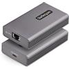 StarTech Adattatore USB4 a Ethernet 10GbE, Scheda di Rete Esterna Compatibile Thunderbolt 3/4 / 5, NIC 10/5/2.5/1 Gbps /100Mbps, Windows/Mac, TAA