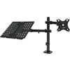UNYKach Supporto universale da scrivania UK1420 per schermo 13″-32″ con supporto per laptop da 15,6