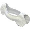 Gardinia Clip fermatenda, 6 Pezzi, Ø 16 mm, per Bacchette per Tendine e Tende da bistrot, Metallo, Bianco