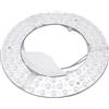 MEKOTRIN 9.45 Pollici Luce Ventilatore a Soffitto a LED, Ventola a Magnetica da Dimmabile 3000K 4000K 6000K Pannello di Sostituzione della Luce del Soffitto (72w)