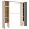 DEKIT Grupo RIMOBEL Spogliatoio, Melammina, Naturale, 205 X 180 X 50