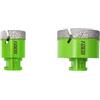FACHLICH Punte per Trapano Diamantate 40mm e FACHLICH Punta per Trapano Diamantata 68mm