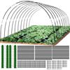Anyingkai Cerchi da Giardino per Serra,Cerchi per Serra Tunnel Orto,Archi per Tunnel Orto,Archi per Serra Orto,Tunnel Hoops, Robusto Telaio di Supporto per Tunnel da Giardino per Cortili (50)