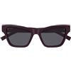Gucci Occhiali da Sole GG1982S 003 Viola/Grigio Donna 53/18/140