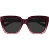 Gucci Occhiali da Sole GG2102S 003 Burgundy/Grigio Donna 54/18/140
