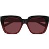 Gucci Occhiali da Sole GG2102S 004 Nero/Rosso Donna 54/18/140