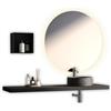 TFT Composizione Bagno 140cm Con Mensola E Lavabo Da Appoggio