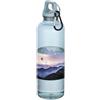 Borraccia in PET riciclato 750 ml con moschettone Oregon personalizzate o neutre