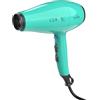GA.MA Italy Professional, Asciugacapelli Classic Ion Verde Acqua, 2200W, Motore AC, Tecnologia Ion Plus Anti-Frizz, 6 Combinazioni di Asciugatura, Filtro Amovibile, 2 Bocchette e Diffusore Inclusi